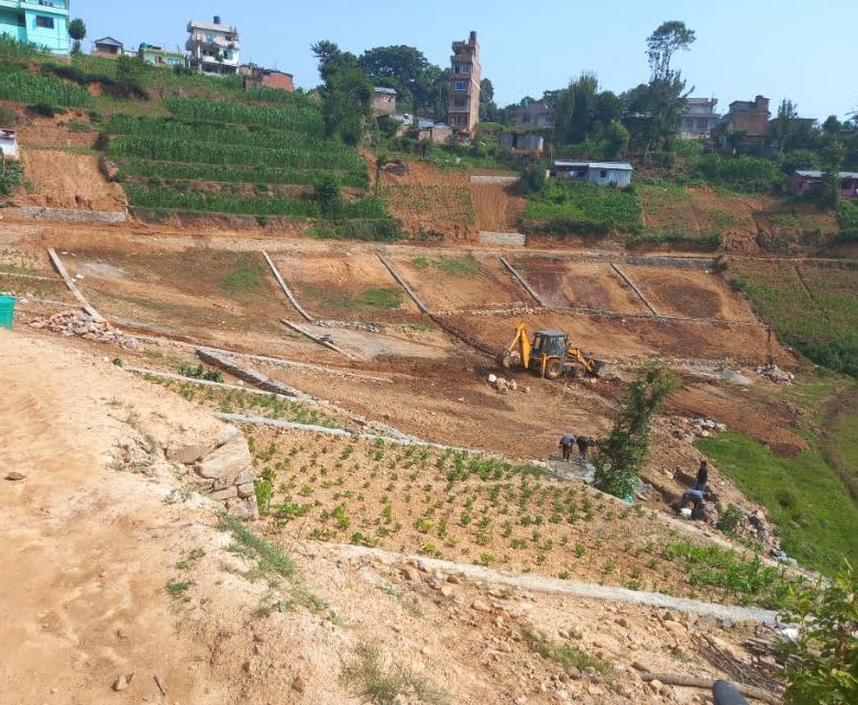 चापागाउँमा अर्जेन्ट जग्गा बिक्रीमा