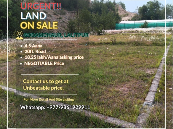 Land For Sale in Lalitpur Godamchaur