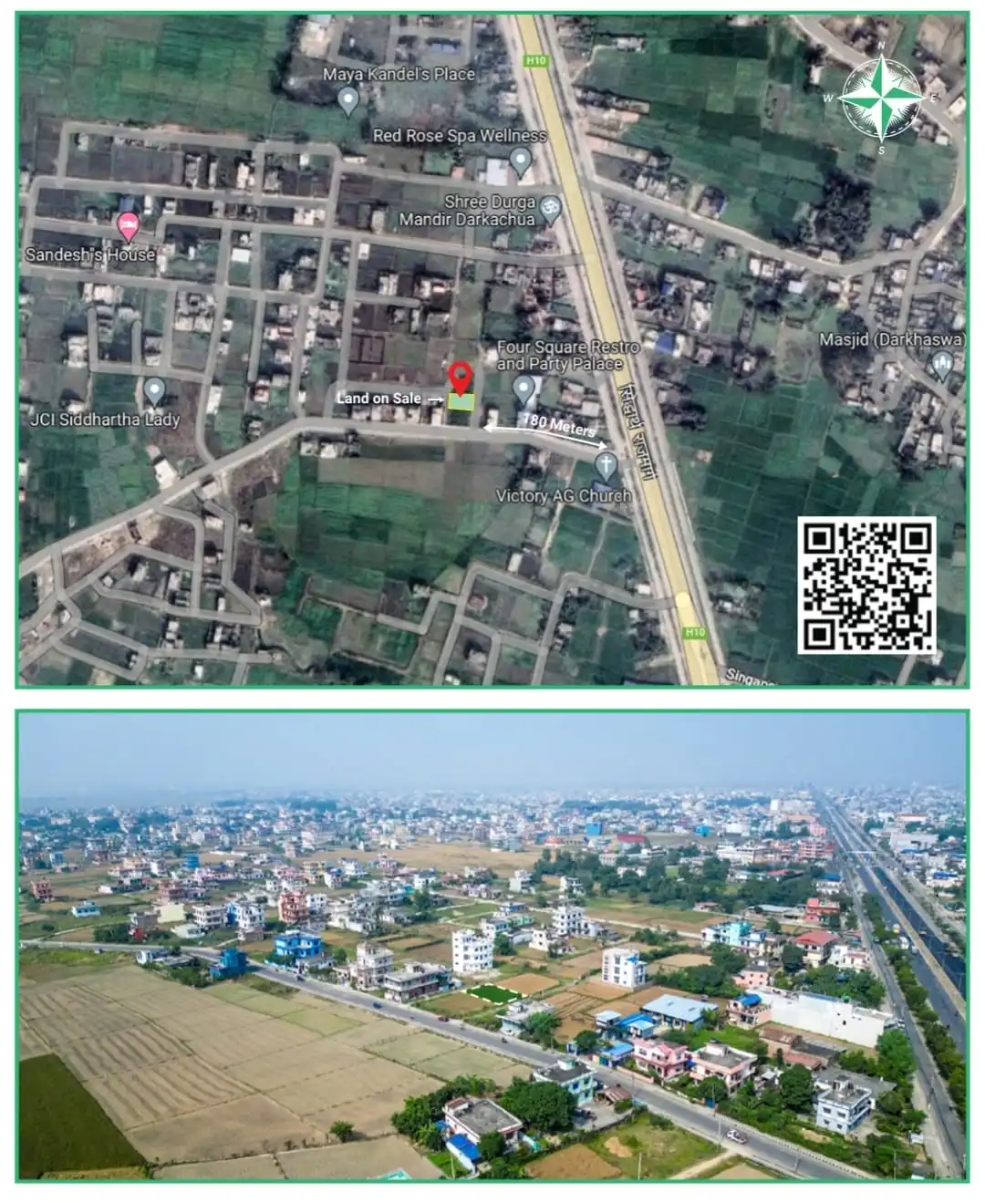 Land for Sale in Bhairahawa Darkachua
