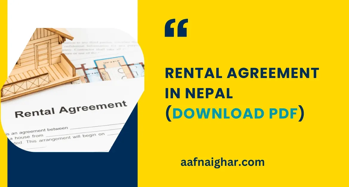 rental agreement in nepal download nepali format pdf
